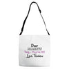 Dear Parents Tag You're It Love Teachers Women's Adjustable Strap Totes