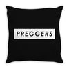 Preggers Throw Pillow