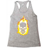 burning man Racerback Tank