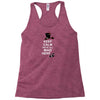keep calm, we're all mad here Racerback Tank