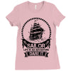 Sailor Life Is Adventure Dare It Ladies Fitted T-Shirt