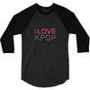 love pop 3/4 Sleeve Shirt