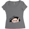 Peek a Boo Women's Triblend Scoop T-shirt