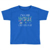 i'm a good nurse i just cuss a lot Toddler T-shirt