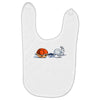 the hare and the shell Baby Bibs