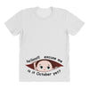 October Peeking Out Baby Boy All Over Women's T-shirt
