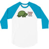 normal ass turtle 3/4 Sleeve Shirt