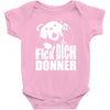 ted fick dich donner Baby Onesie