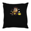 science wizard Throw Pillow