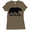 pop pop Ladies Fitted T-Shirt