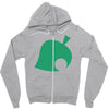 animal crossing tribute ladies Zipper Hoodie