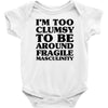 too clumsy Baby Bodysuit