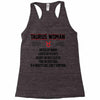Taurus Woman Racerback Tank