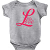 love laugh best trending Baby Bodysuit