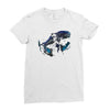 alien terror from deep space Ladies Fitted T-Shirt