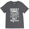 This Girl Is Taken By A Super Sexy May Boyfriend V-Neck Tee