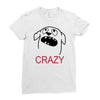 crazy (2) Ladies Fitted T-Shirt