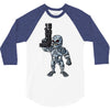time traveling cyborg 3/4 Sleeve Shirt