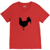 Chicken and Little Chick V-Neck Tee