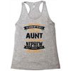 Super Cool Aunt Of A Freaking Awesome Nephew Racerback Tank