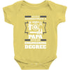Never Underestimate A Papa With An Engineer Degree Baby Onesie