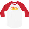 new alva skateboard skate decks logo 3/4 Sleeve Shirt
