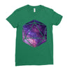 d20 galaxy Ladies Fitted T-Shirt