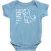 if you're happy clap your hands Baby Onesie