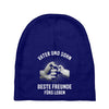 vater und sohn Baby Beanies
