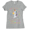 Unicorns are born in December Ladies Fitted T-Shirt