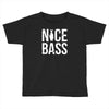 nice bass fishing Toddler T-shirt