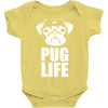 pug life dog tee new Baby Onesie