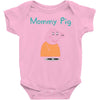 peppa pig mommy pig Baby Bodysuit