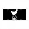 big cock License Plate