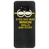 new mens womens kids eye got mad minion skills and stuff funny novelty Samsung Galaxy S8