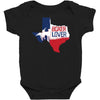 texan boxer lover Baby Bodysuit