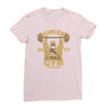 tusken gym Ladies Fitted T-Shirt