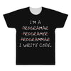 i write code All Over Men's T-shirt