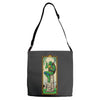 here lies shredder Adjustable Strap Totes