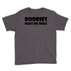 boobies make me smile (2) Youth Tee