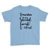 feminism is my second favorite f word Youth Tee