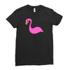animal pink Ladies Fitted T-Shirt