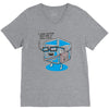 hipster ice cube V-Neck Tee