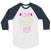 love hair stylist 3/4 Sleeve Shirt