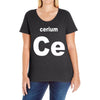 cerium Ladies Curvy T-Shirt
