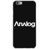 analog white logo iPhone 6/6s Case