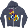 malumian Zipper Hoodie
