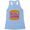 royale with cheese Racerback Tank