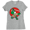 yoshi en ninja Ladies Fitted T-Shirt