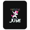 unicorns are born in june Mousepad